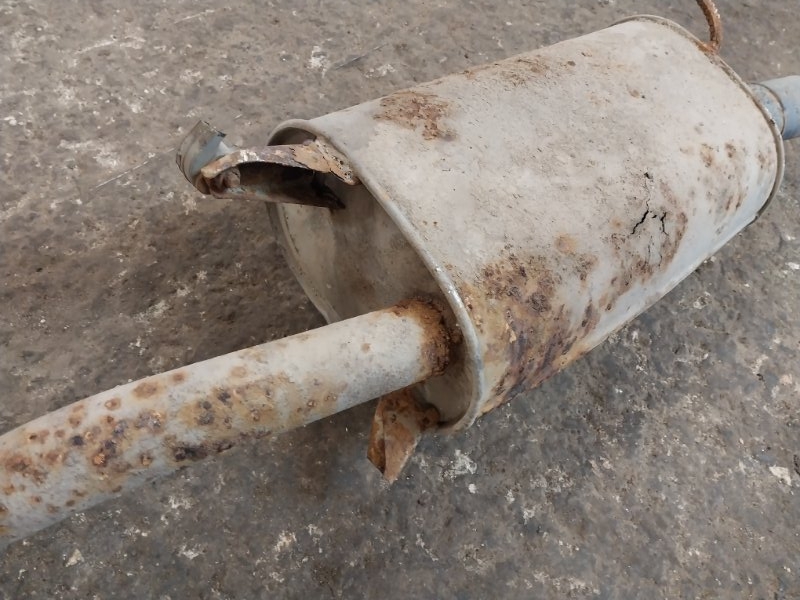 Глушитель задняя часть