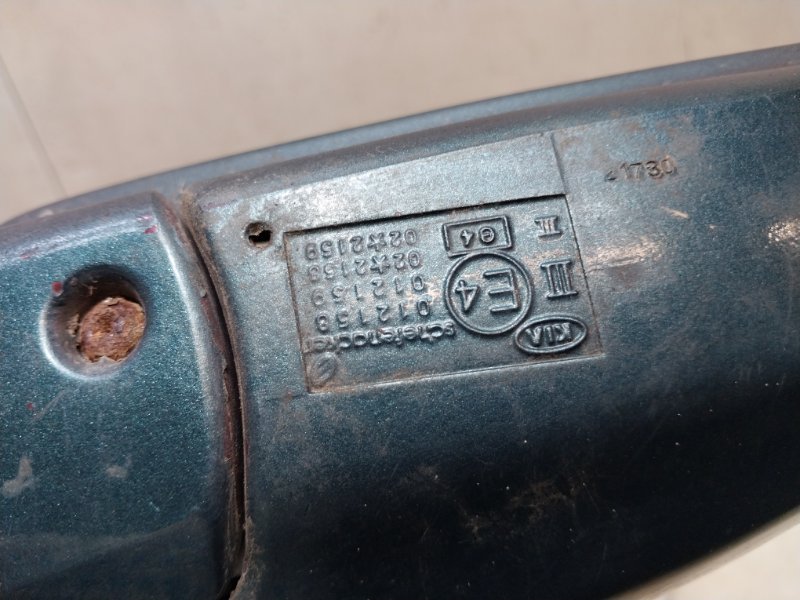 Зеркало правое механическое