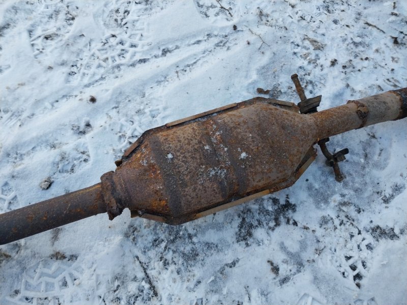 Глушитель основной / задняя часть