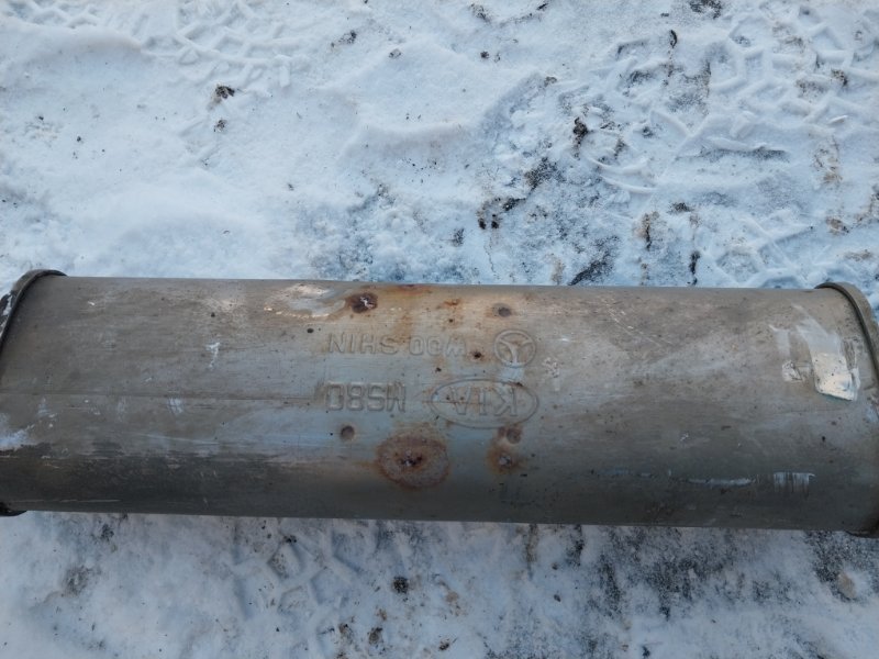 Глушитель основной / задняя часть