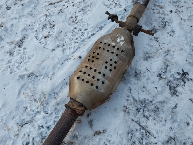 Глушитель основной / задняя часть