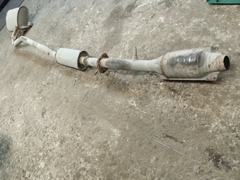 Глушитель основной / задняя часть