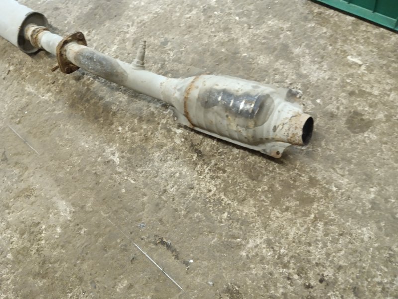 Глушитель основной / задняя часть