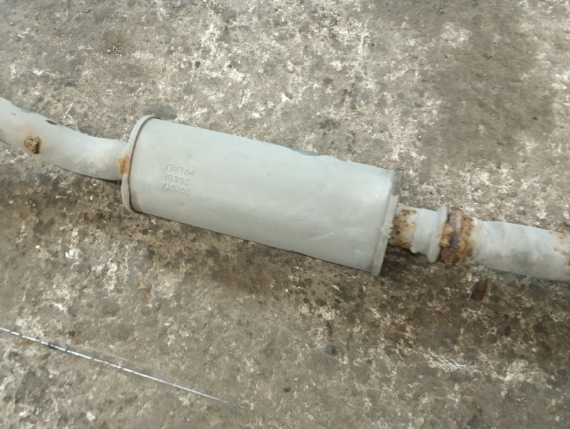 Глушитель основной / задняя часть