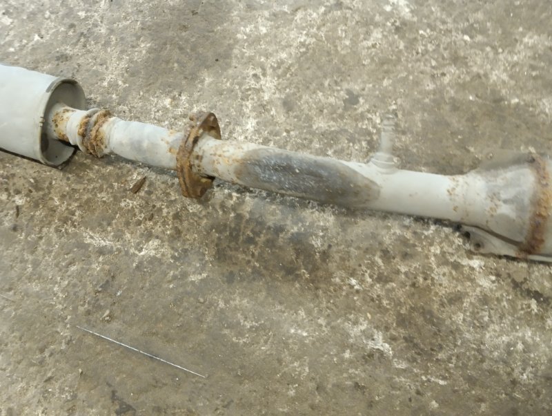 Глушитель основной / задняя часть