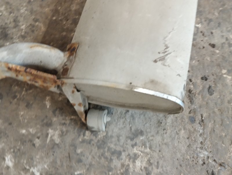 Глушитель основной / задняя часть