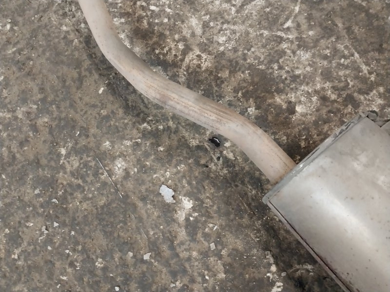 Глушитель задняя часть