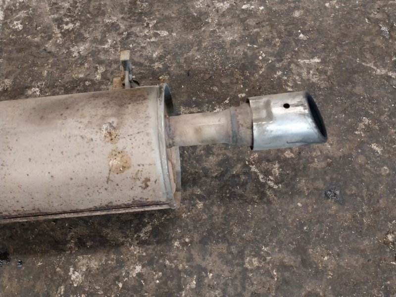 Глушитель задняя часть