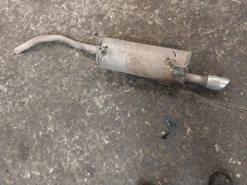 Глушитель задняя часть