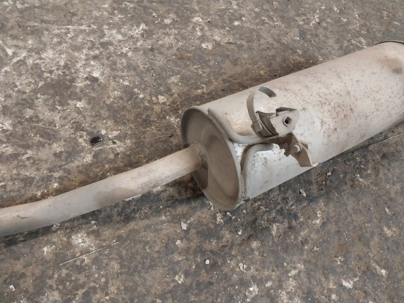 Глушитель задняя часть