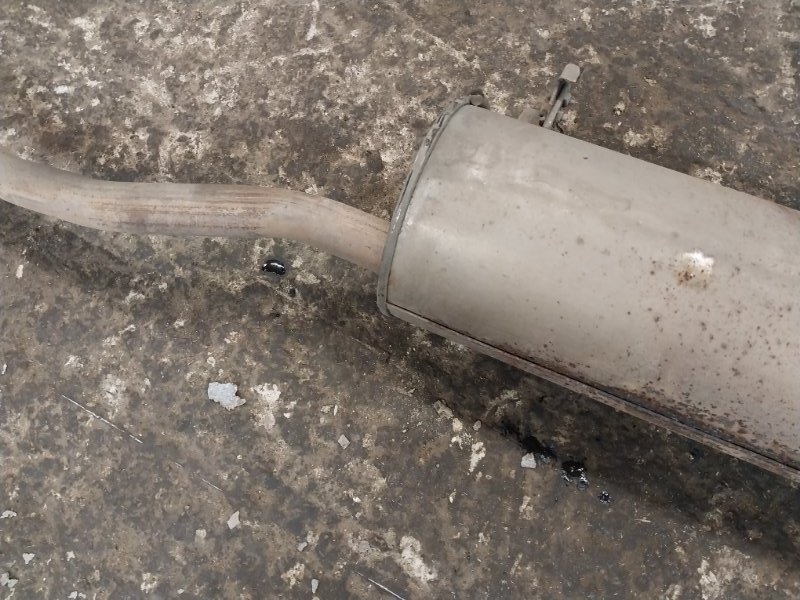 Глушитель задняя часть