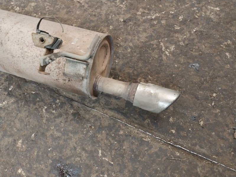 Глушитель задняя часть