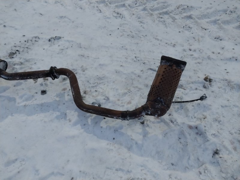 Глушитель основной / задняя часть