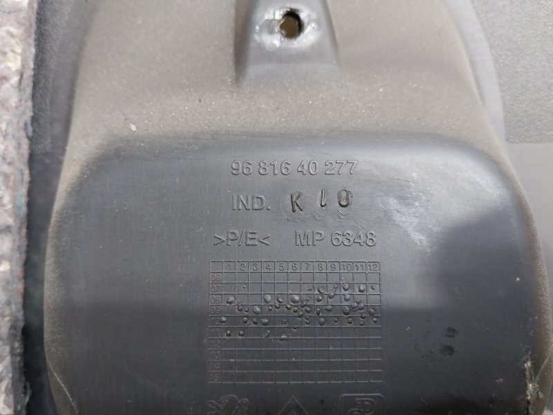 Обшивка двери багажника