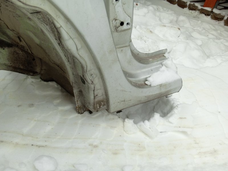 Лонжерон передний левый