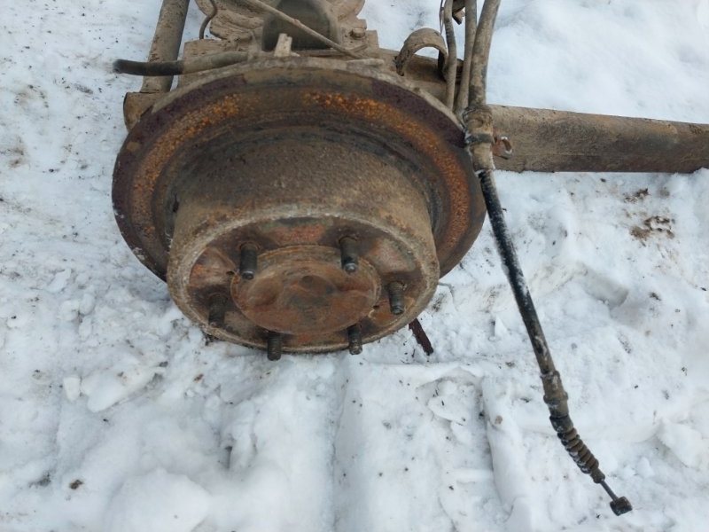 Мост задний