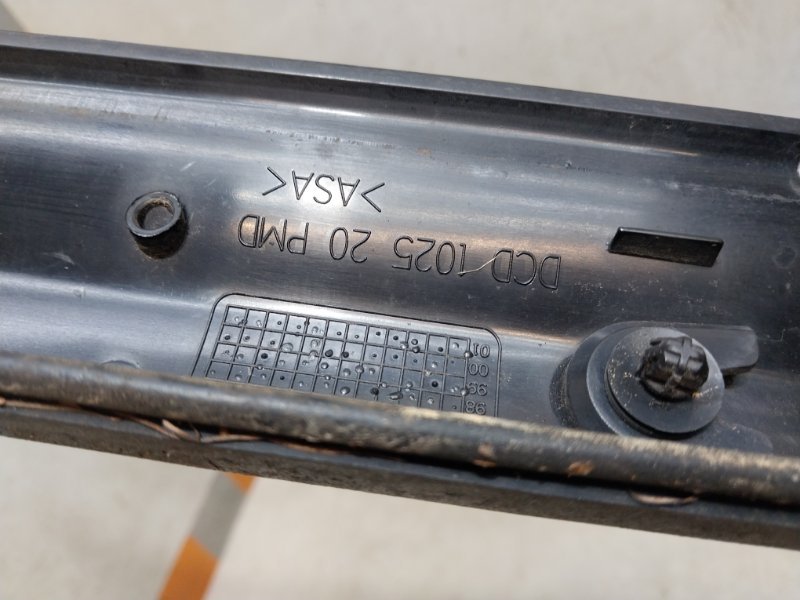 Накладка двери багажника