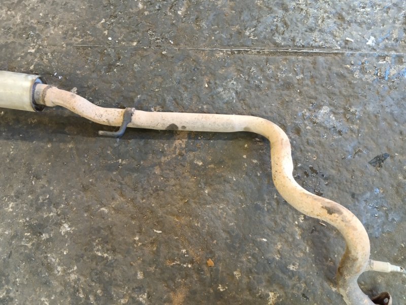 Глушитель основной / задняя часть