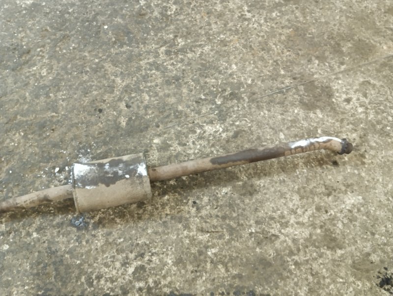 Глушитель основной / задняя часть