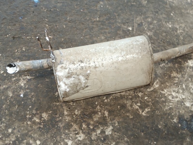 Глушитель основной / задняя часть