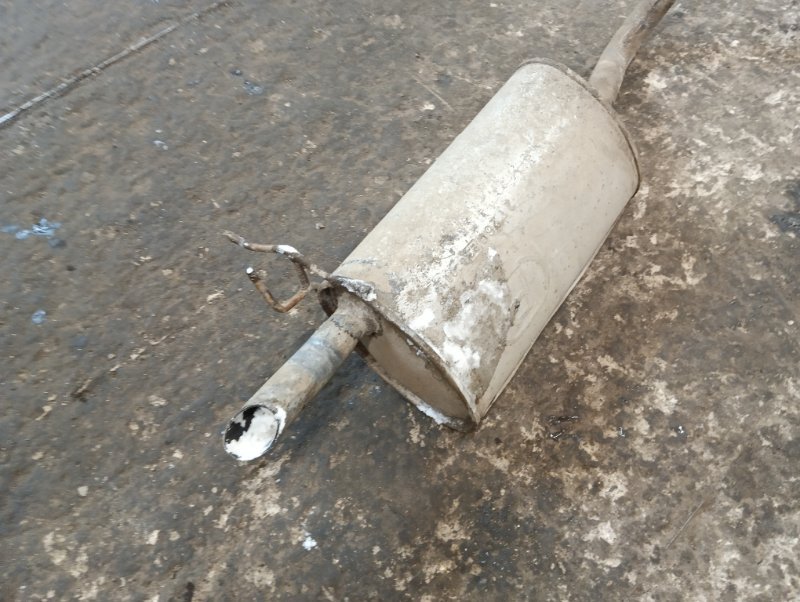 Глушитель основной / задняя часть