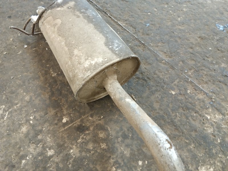 Глушитель основной / задняя часть