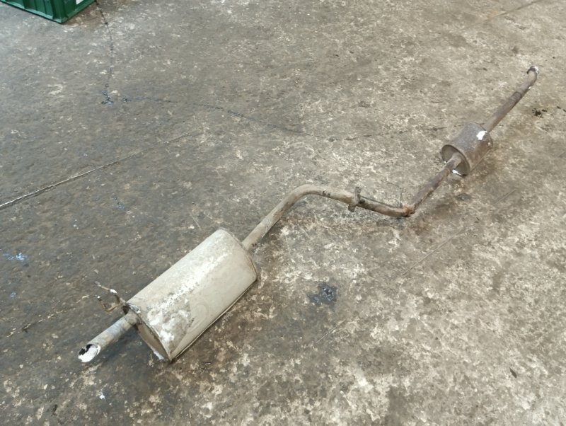 Глушитель основной / задняя часть