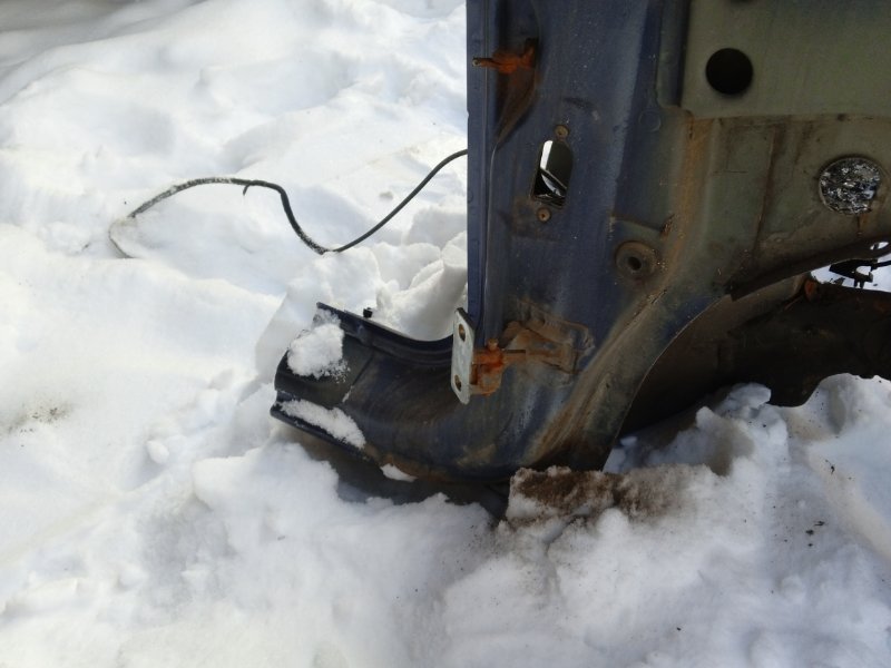 Лонжерон передний правый