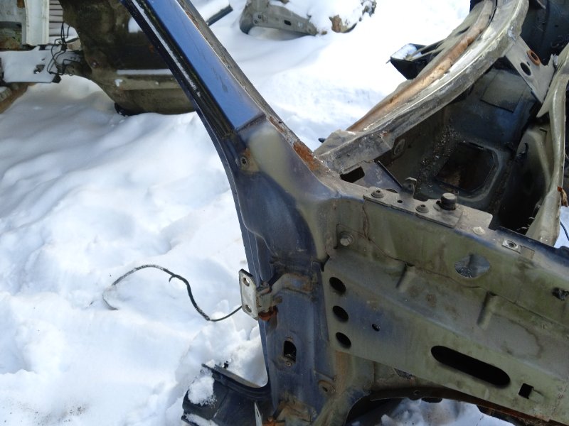 Лонжерон передний правый