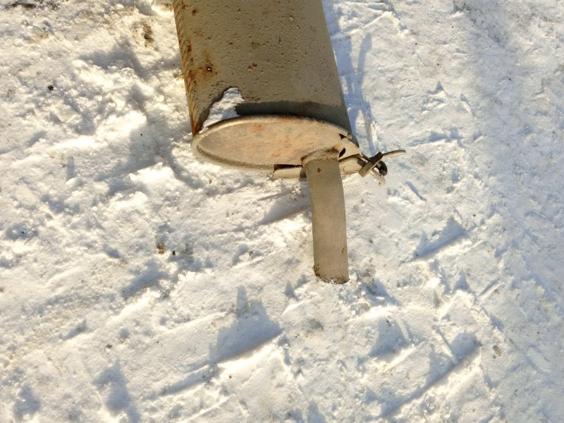 Глушитель основной / задняя часть