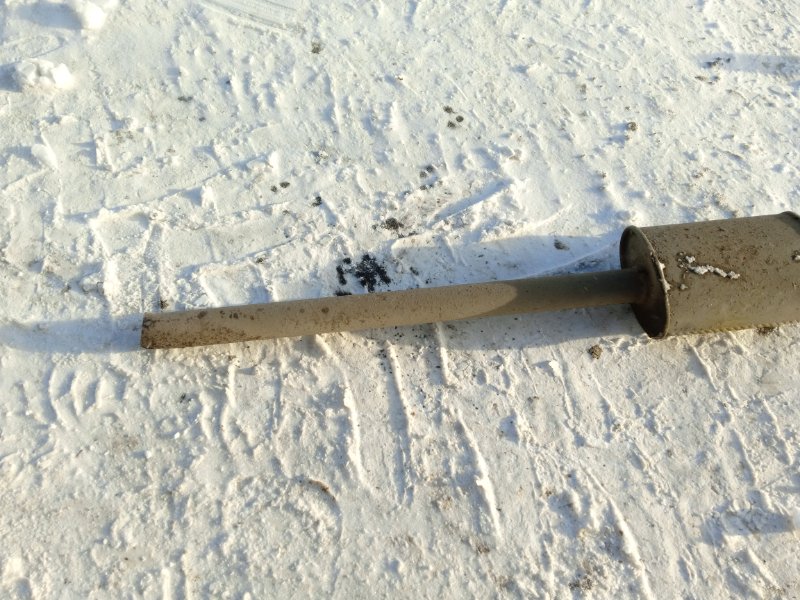 Глушитель основной / задняя часть