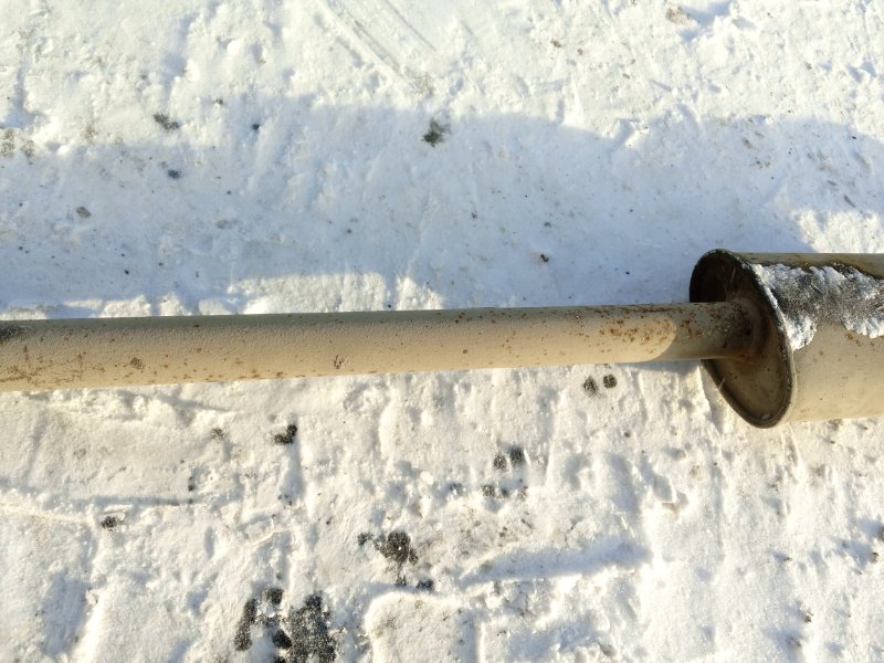 Глушитель основной / задняя часть