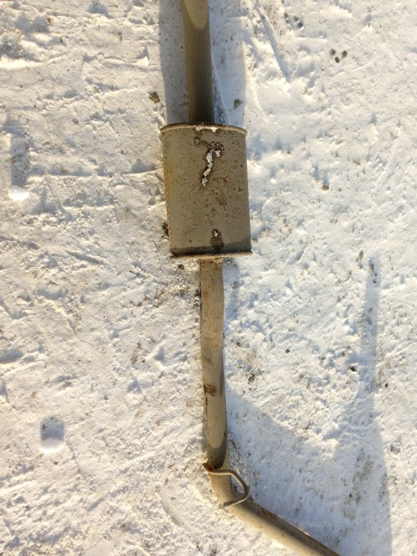 Глушитель основной / задняя часть