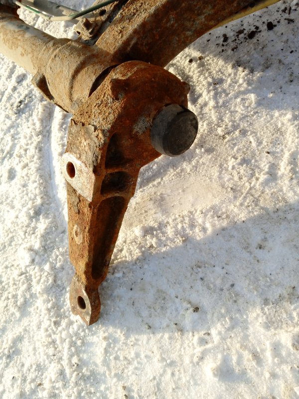 Балка задняя