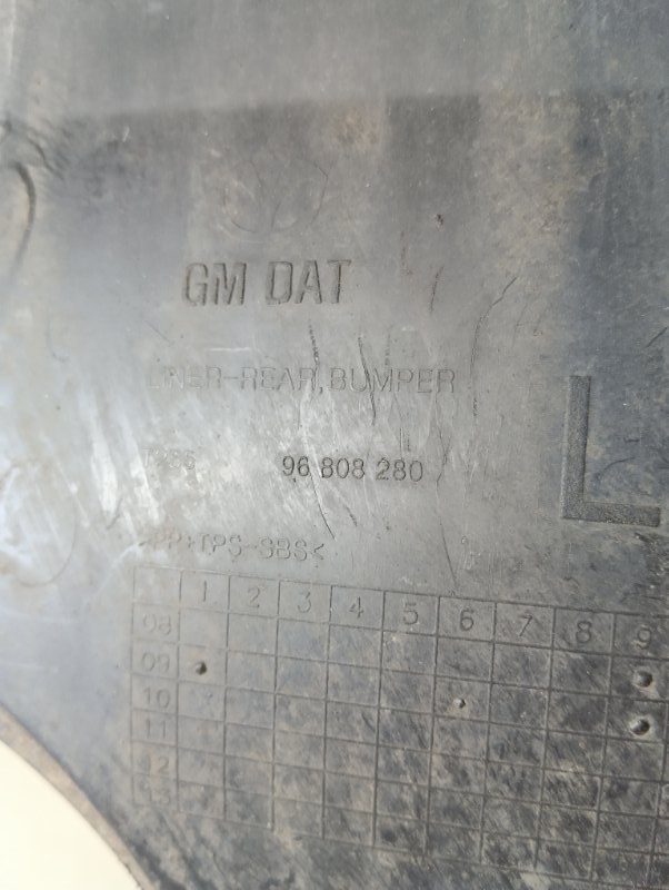 Локер задний левый