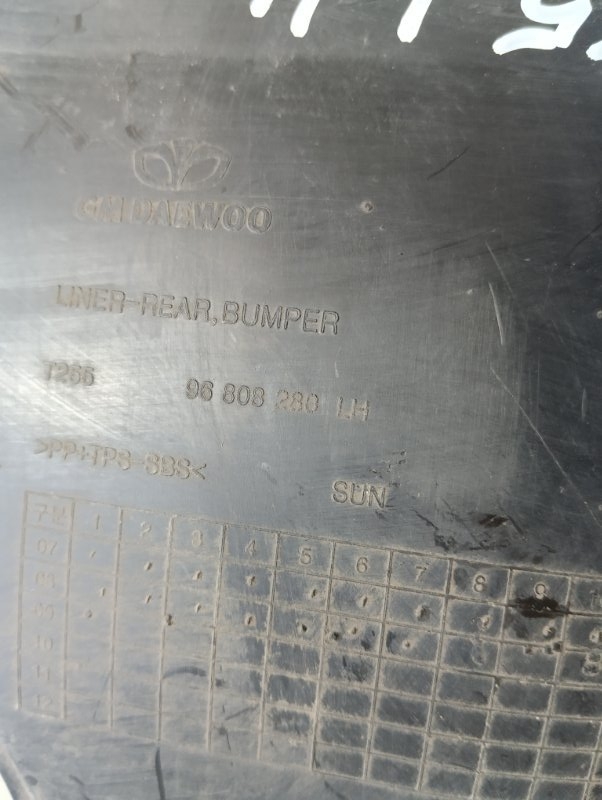 Локер задний левый