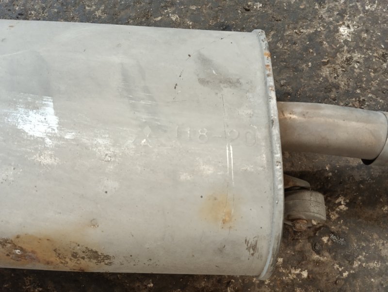 Глушитель задняя часть