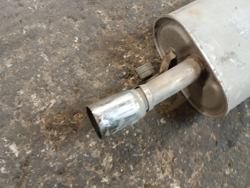 Глушитель задняя часть