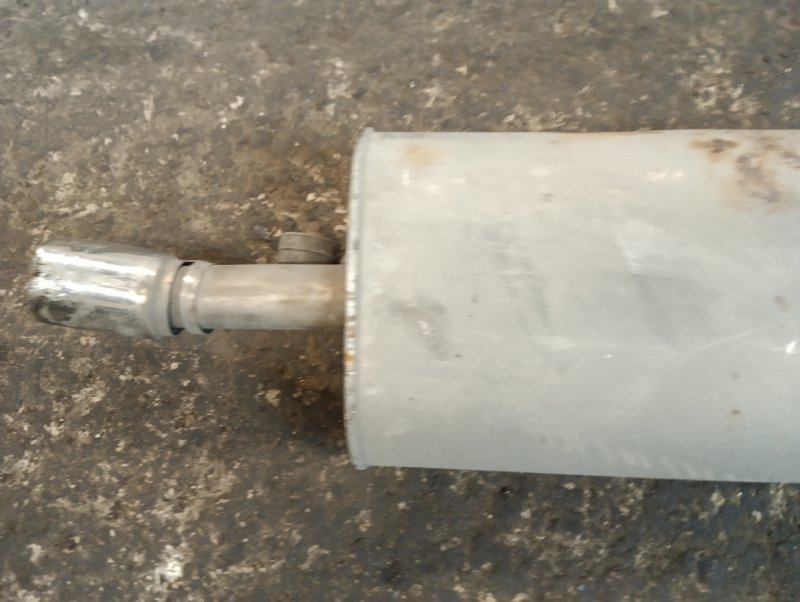 Глушитель задняя часть