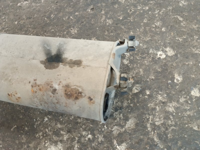 Глушитель задняя часть