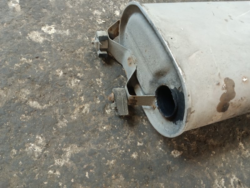 Глушитель задняя часть