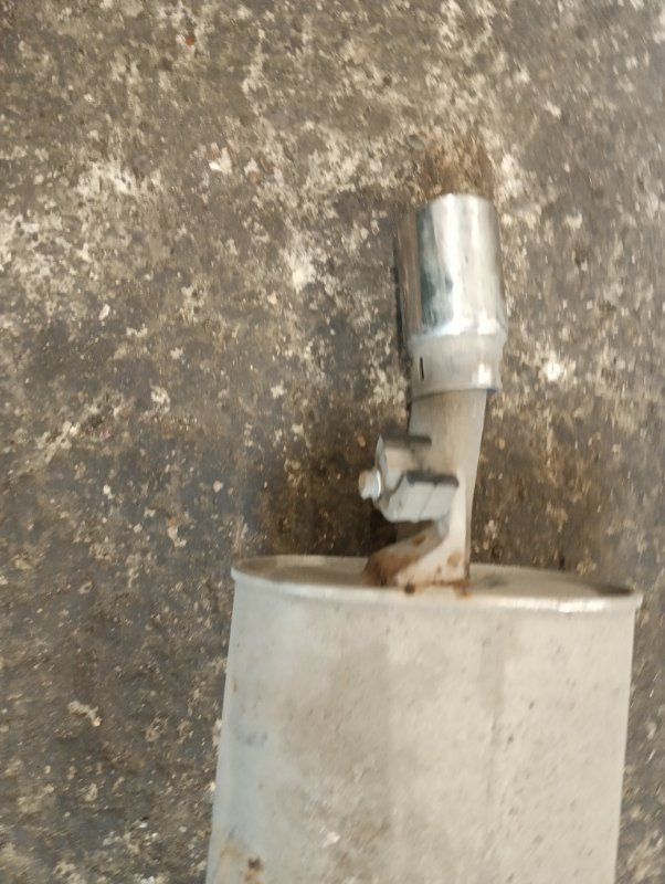 Глушитель задняя часть