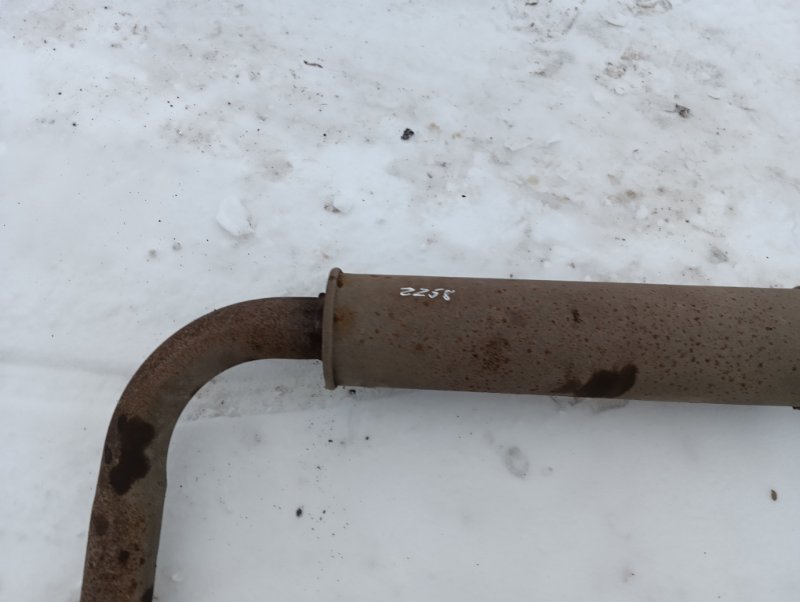 Глушитель основной / задняя часть