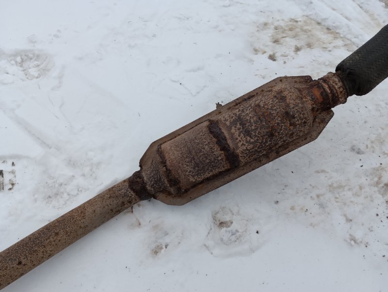 Глушитель основной / задняя часть