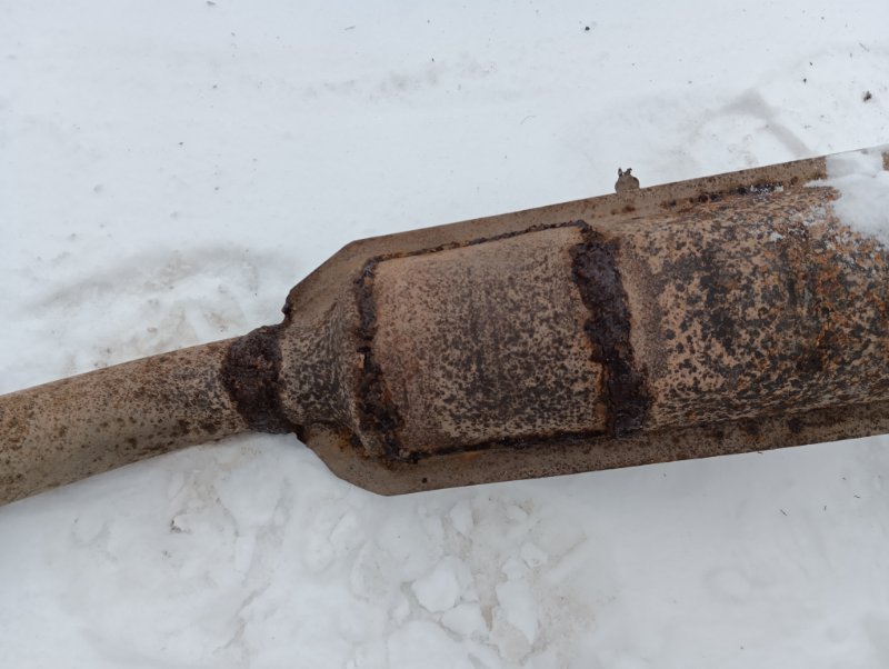 Глушитель основной / задняя часть