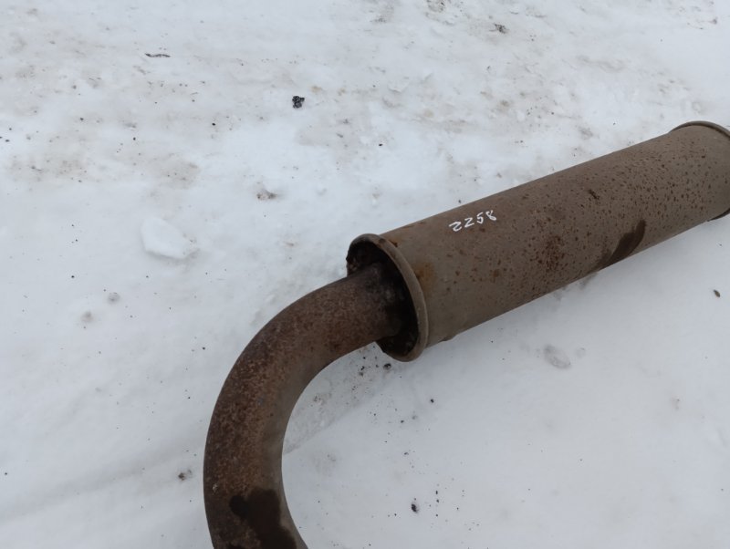 Глушитель основной / задняя часть