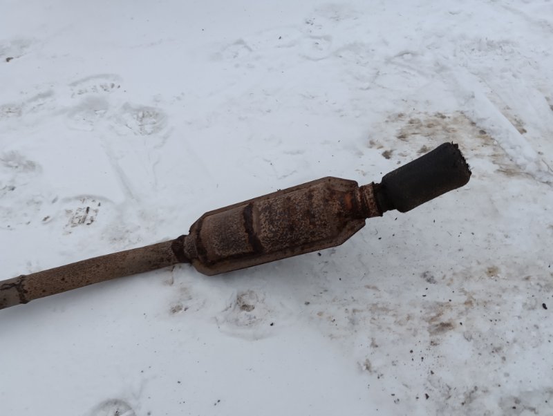 Глушитель основной / задняя часть