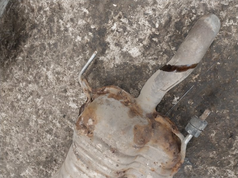 Глушитель задняя часть