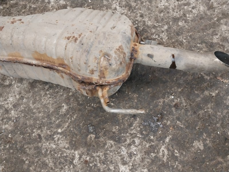 Глушитель задняя часть