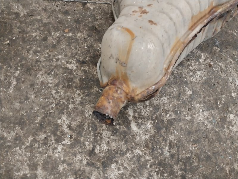 Глушитель задняя часть